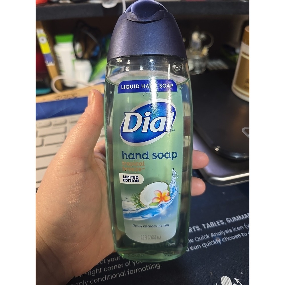 Dial Limited Edition Tropical Breeze Hand Soap 8.5 Fl Oz New 2020